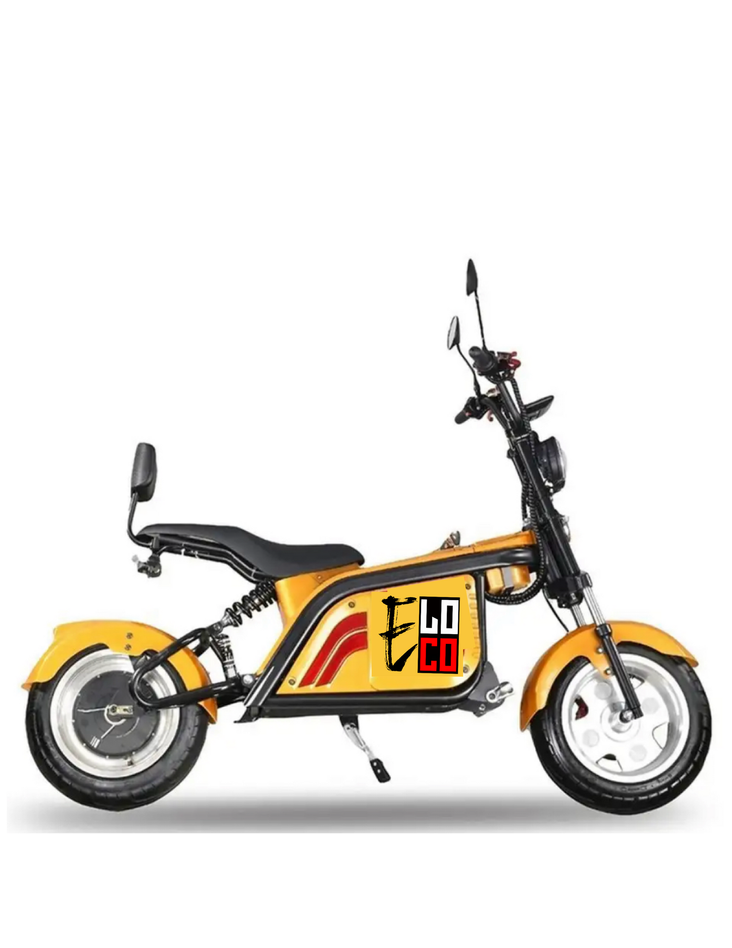3000w E-LOCO 1st Generation SENSATION SCOOTER MOTORCYCLE SPEED & LUXURY GOLDSTRUCK